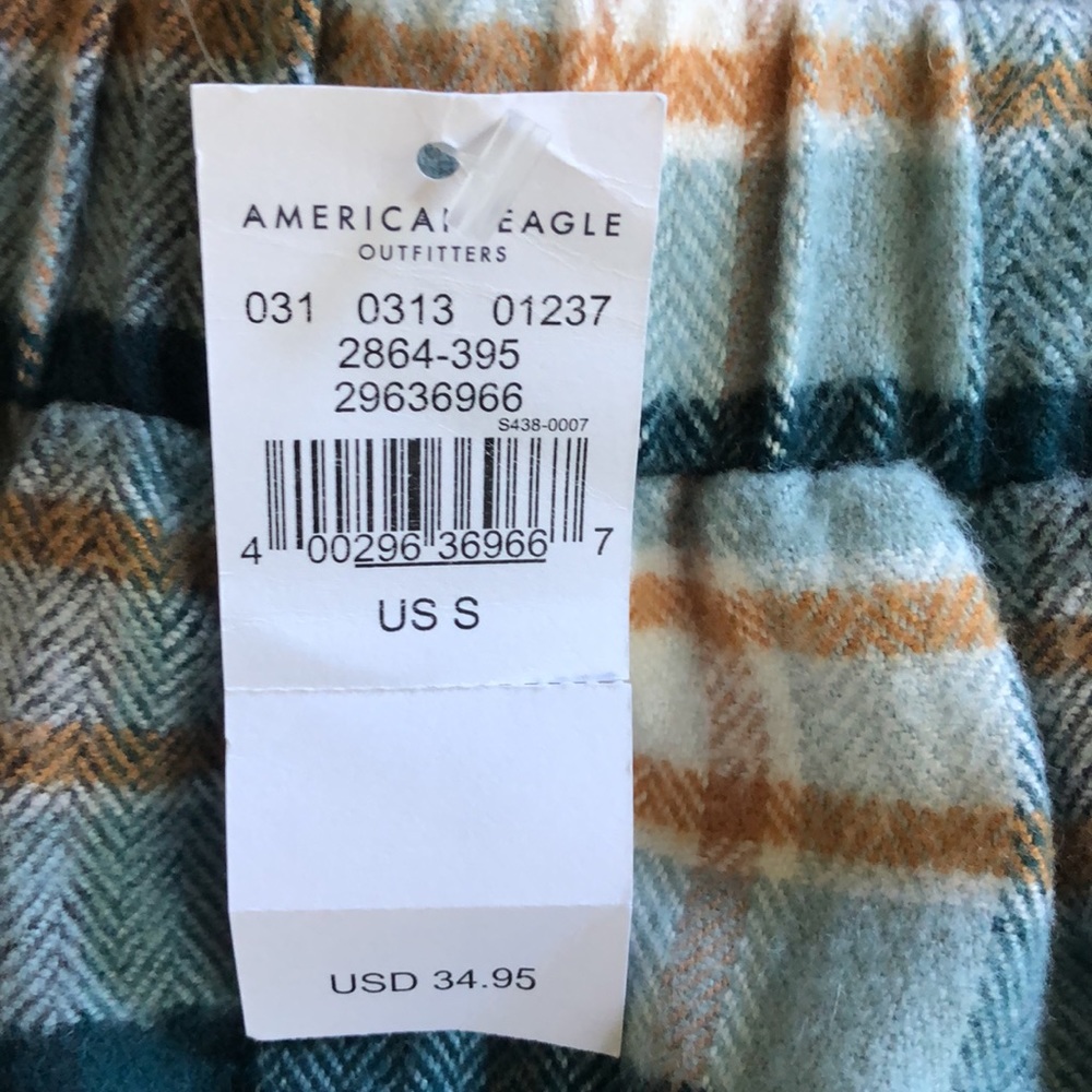 American Eagle plaid flannel mini skirt - Picture 4 of 4